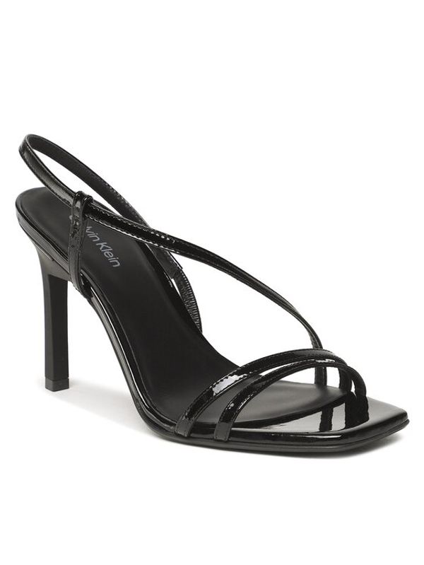 Calvin Klein Calvin Klein Сандали Geo Stiletto Asy Sandal 90Hh HW0HW01609 Черен