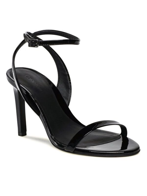 Calvin Klein Calvin Klein Сандали Stilleto Sandal 90 - Patent HW0HW01632 Черен