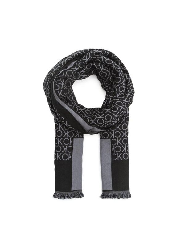 Calvin Klein Calvin Klein Шал Geo Minimal K60K610813 Черен