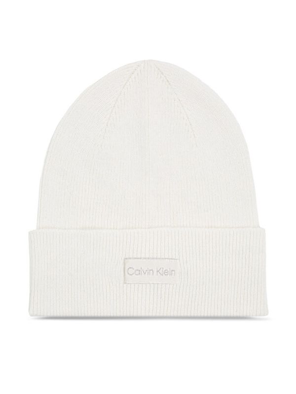 Calvin Klein Calvin Klein Шапка Essential Knit Beanie K60K608519 Екрю