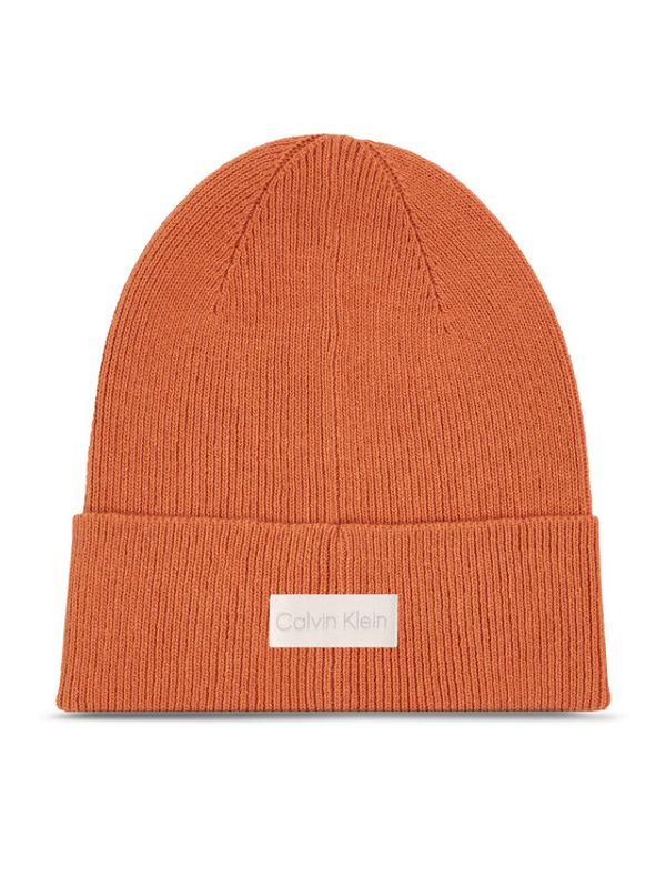 Calvin Klein Calvin Klein Шапка Essential Knit Beanie K60K608519 Кафяв