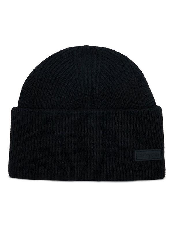 Calvin Klein Calvin Klein Шапка Essential Patch Docker K50K510662 Черен