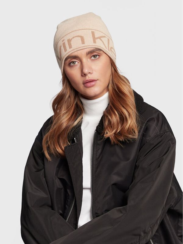 Calvin Klein Calvin Klein Шапка K60K609967 Бежов
