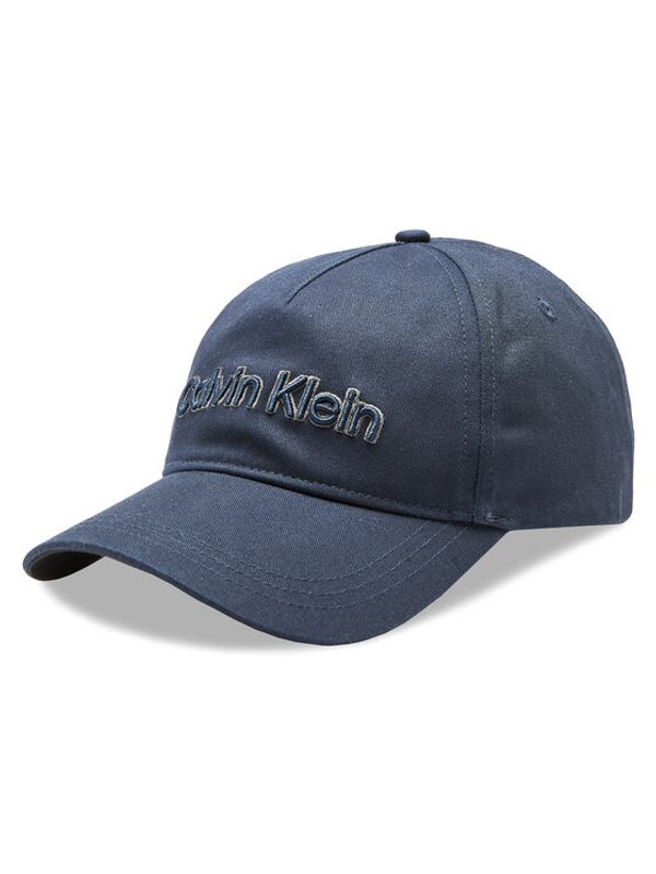 Calvin Klein Calvin Klein Шапка с козирка Embroidery K50K510656 Тъмносин