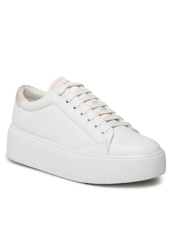 Calvin Klein Calvin Klein Сникърси Bubble Cupsole Lace Up HW0HW01778 Бял