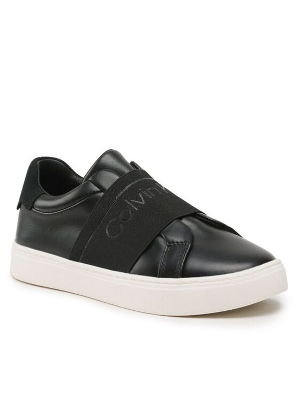 Calvin Klein Calvin Klein Сникърси Clean Cupsole Slip On HW0HW01416 Черен