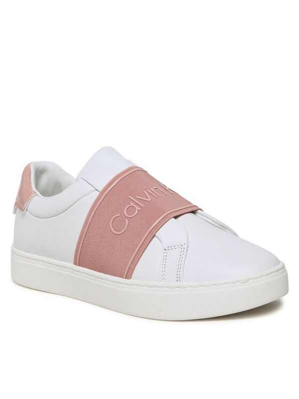 Calvin Klein Calvin Klein Сникърси Cupsole Slip On HW0HW01352 Бял