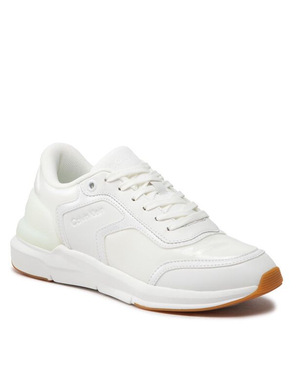 Calvin Klein Calvin Klein Сникърси Flexi Runner Lace Up HW0HW01215 Бял