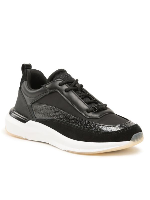Calvin Klein Calvin Klein Сникърси Flexi Runner Lace Up-Nano Mn Bx HW0HW01581 Черен
