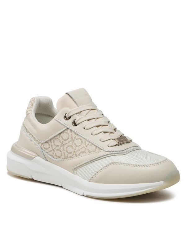 Calvin Klein Calvin Klein Сникърси Flexi Runner - Mono HW0HW01437 Бежов