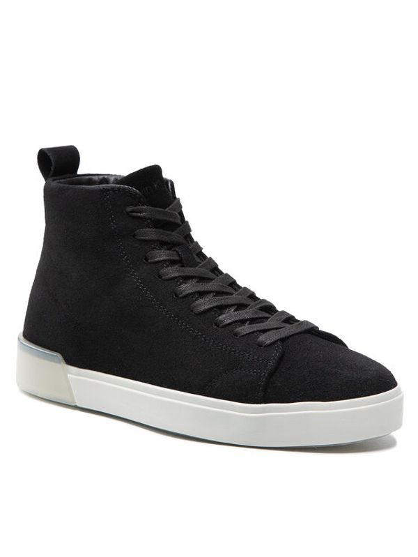 Calvin Klein Calvin Klein Сникърси High Top Lace Up Sue HM0HM00756 Черен