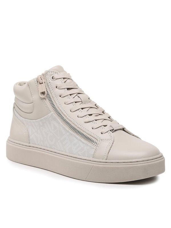 Calvin Klein Calvin Klein Сникърси High Top Lace Up W/Zip Mono HM0HM01046 Бежов