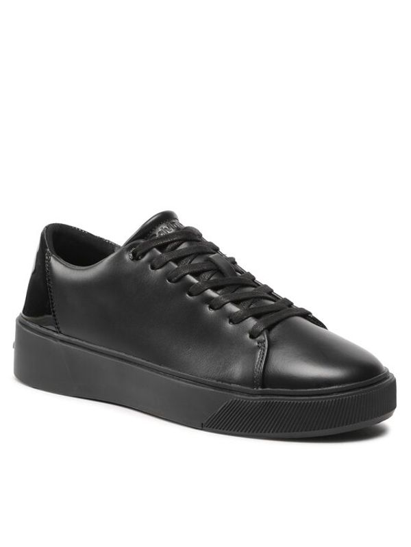 Calvin Klein Calvin Klein Сникърси Low Top Lace Up Festive HM0HM00869 Черен