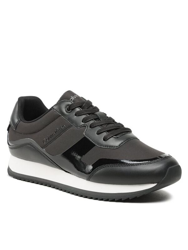 Calvin Klein Calvin Klein Сникърси Low Top Lace Up Heat Bond HM0HM00551 Черен