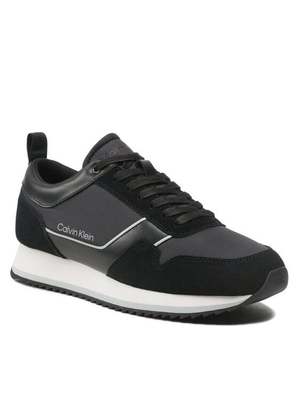 Calvin Klein Calvin Klein Сникърси Low Top Lace Up HM0HM00985 Черен