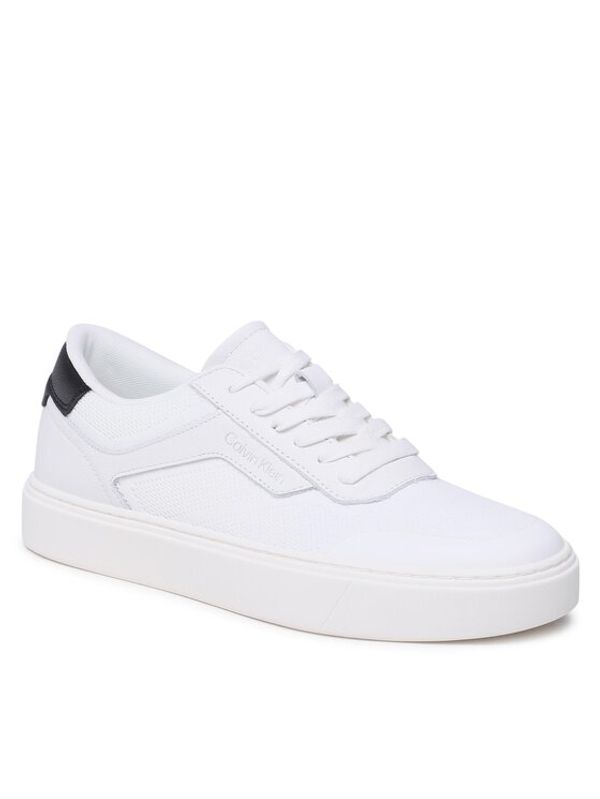 Calvin Klein Calvin Klein Сникърси Low Top Lace Up Knit HM0HM00922 Бял