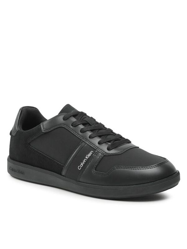 Calvin Klein Calvin Klein Сникърси Low Top Lace Up Mix HM0HM00491 Черен