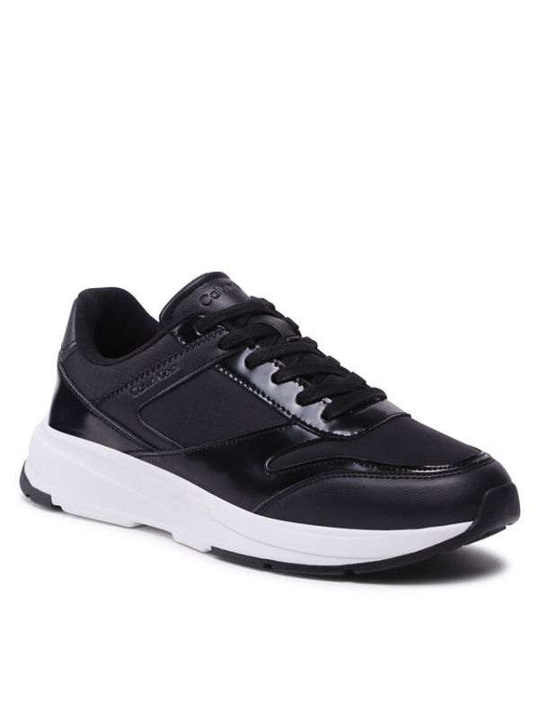 Calvin Klein Calvin Klein Сникърси Low Top Lace Up Mix HM0HM00901 Черен