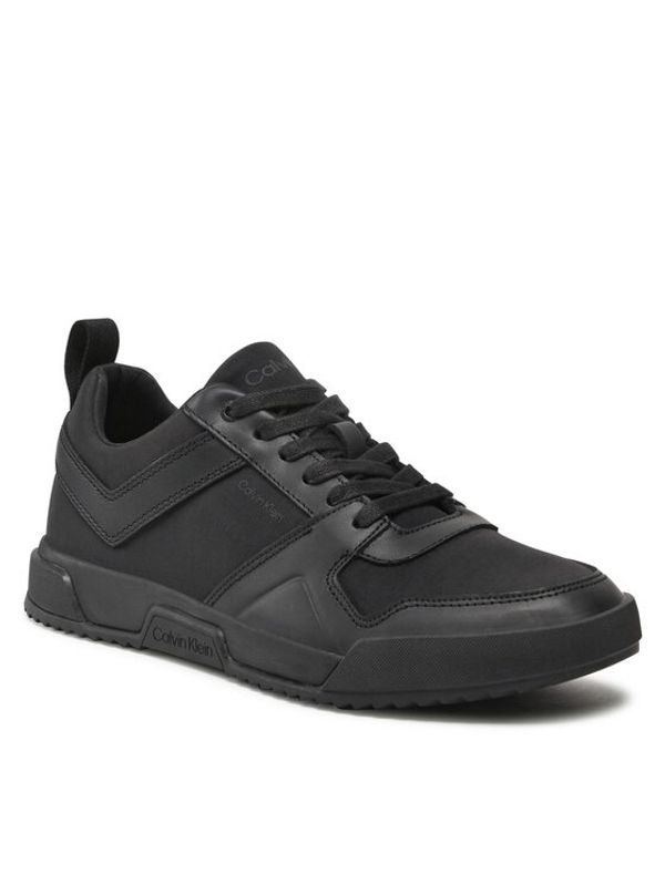 Calvin Klein Calvin Klein Сникърси Low Top Lace Up Mix HM0HM00916 Черен