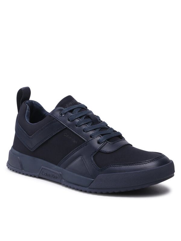 Calvin Klein Calvin Klein Сникърси Low Top Lace Up Mix HM0HM00916 Тъмносин