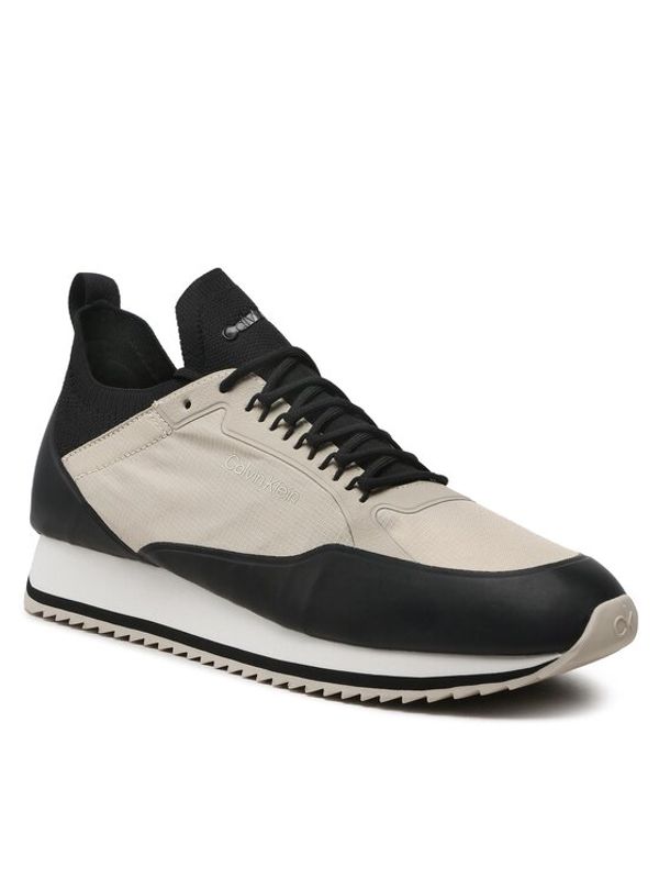 Calvin Klein Calvin Klein Сникърси Low Top Lace Up Nylon HM0HM00921 Бежов