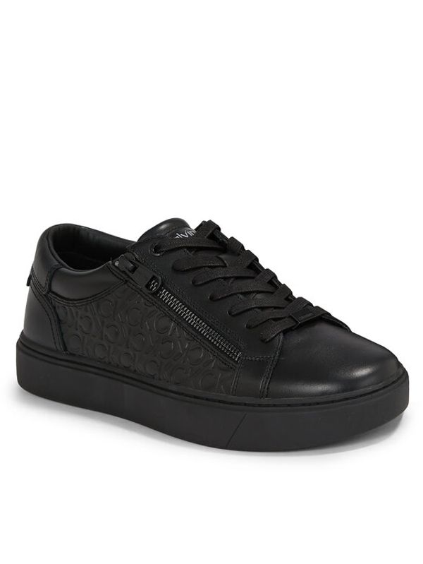 Calvin Klein Calvin Klein Сникърси Low Top Lace Up W/Zip Mono HM0HM01188 Черен