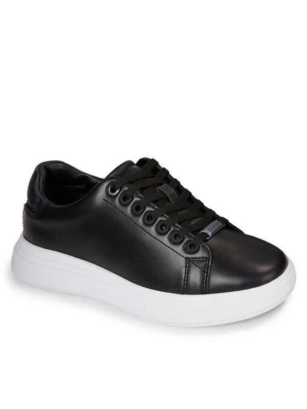 Calvin Klein Calvin Klein Сникърси Raised Cupsole Lace Up HW0HW01668 Черен