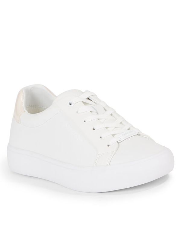 Calvin Klein Calvin Klein Сникърси Vulc Lace Up HW0HW01681 Бял