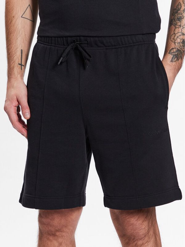 Calvin Klein Calvin Klein Спортни шорти Knit Short 00GMS3S805 Черен Regular Fit