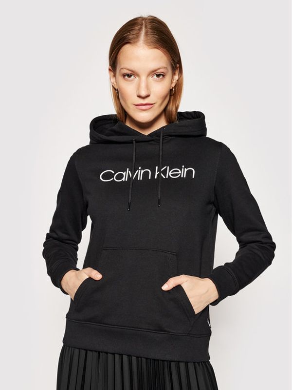 Calvin Klein Calvin Klein Суитшърт Core Logo K20K202687 Черен Regular Fit