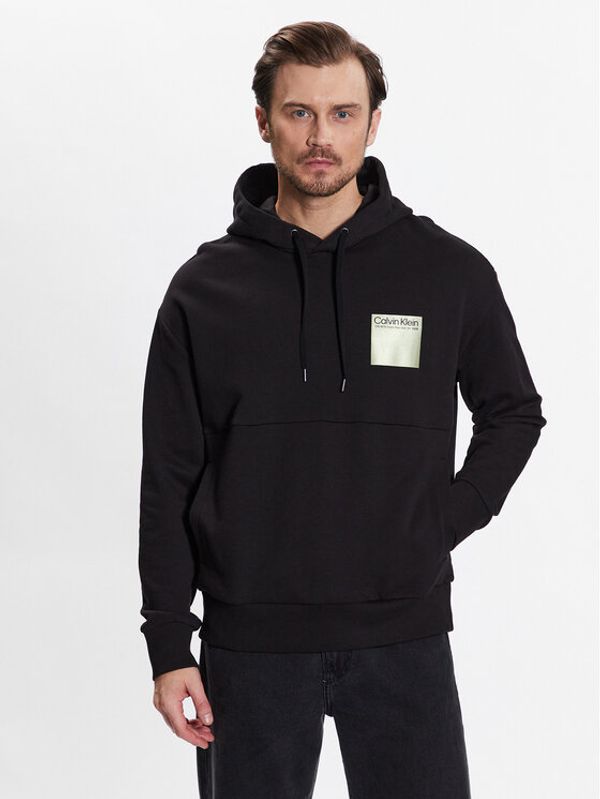Calvin Klein Calvin Klein Суитшърт Element Photo Back Comf Hoodie K10K111344 Черен Regular Fit