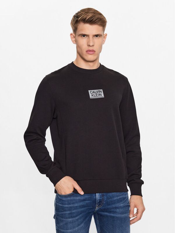 Calvin Klein Calvin Klein Суитшърт K10K111525 Черен Regular Fit