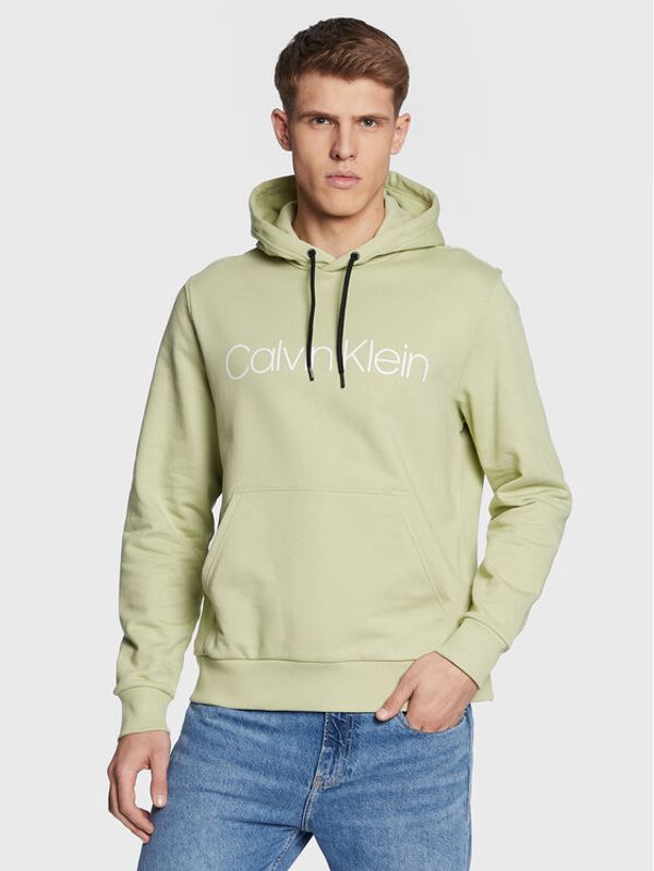 Calvin Klein Calvin Klein Суитшърт Logo K10K107033 Зелен Regular Fit