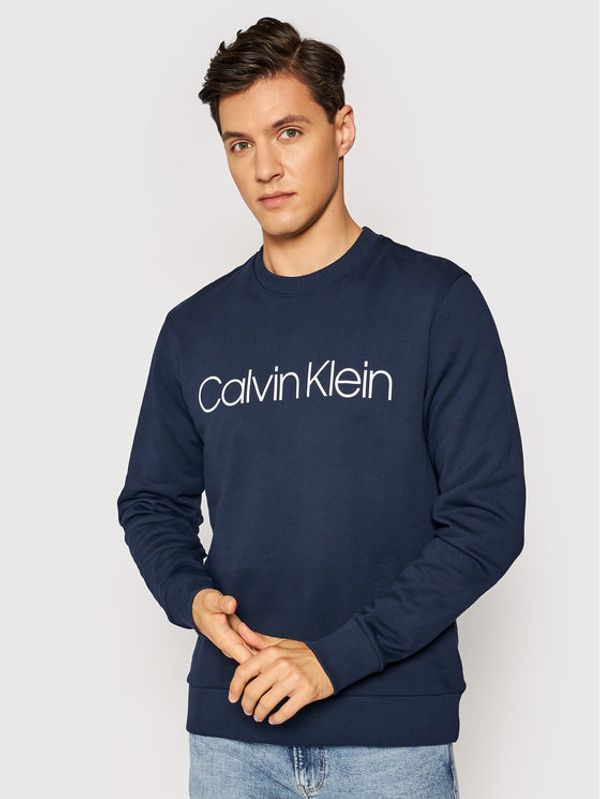 Calvin Klein Calvin Klein Суитшърт Logo Sweatshirt K10K104059 Тъмносин Regular Fit