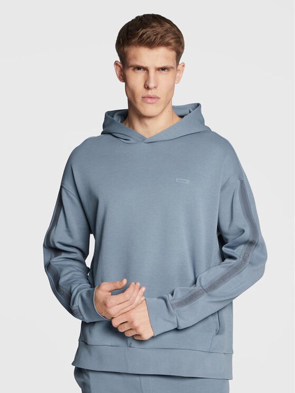 Calvin Klein Calvin Klein Суитшърт Logo Tape K10K110753 Сив Regular Fit