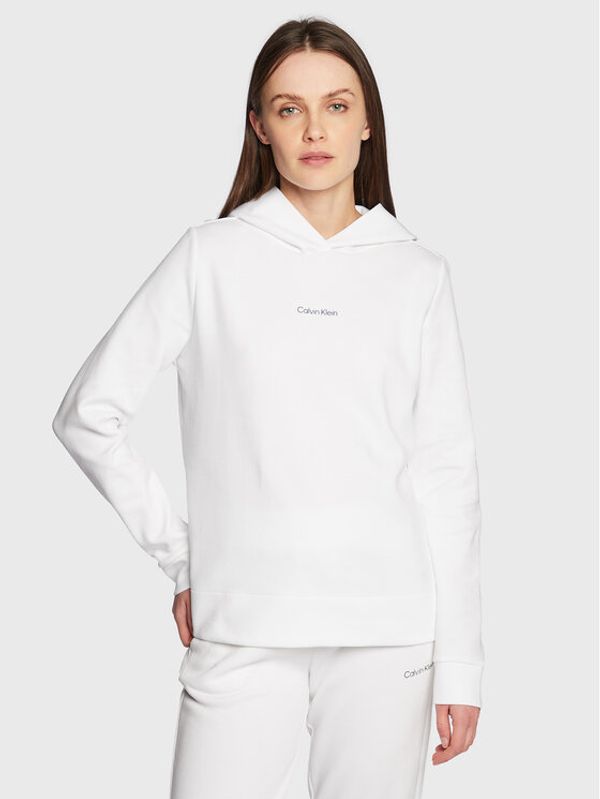 Calvin Klein Calvin Klein Суитшърт Micro Logo Essential K20K205452 Бял Regular Fit