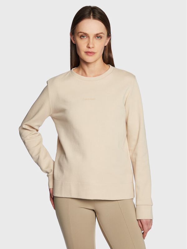 Calvin Klein Calvin Klein Суитшърт Micro Logo K20K205453 Бежов Regular Fit