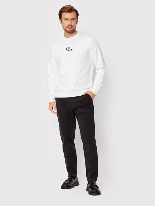 Calvin Klein Calvin Klein Текстилни панталони Modern Twill K10K108153 Черен Regular Fit