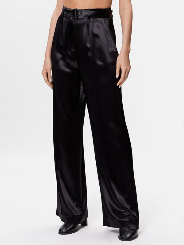 Calvin Klein Calvin Klein Текстилни панталони Naia K20K204960 Черен Regular Fit