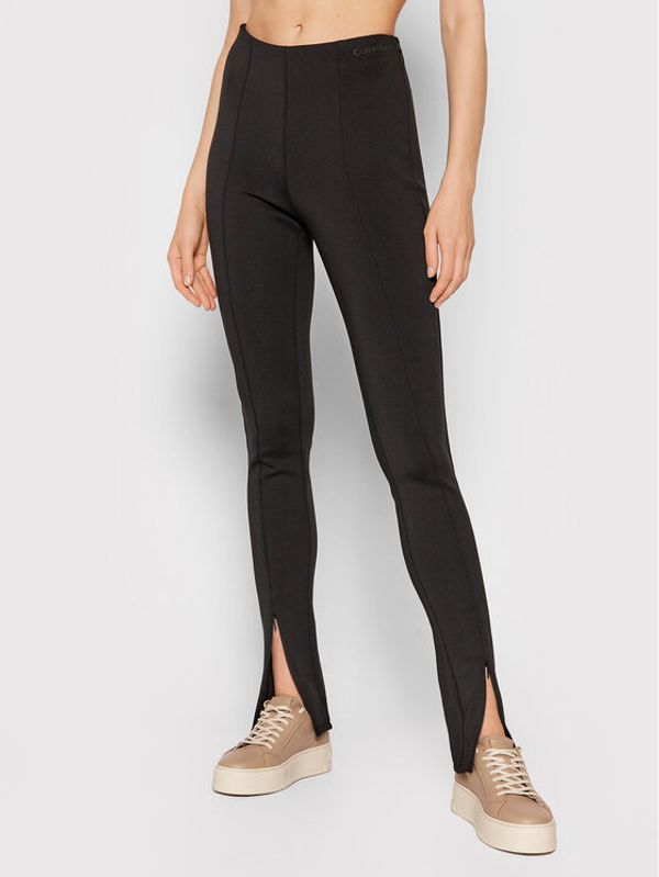 Calvin Klein Calvin Klein Текстилни панталони Technical K20K203151 Черен Skinny Fit