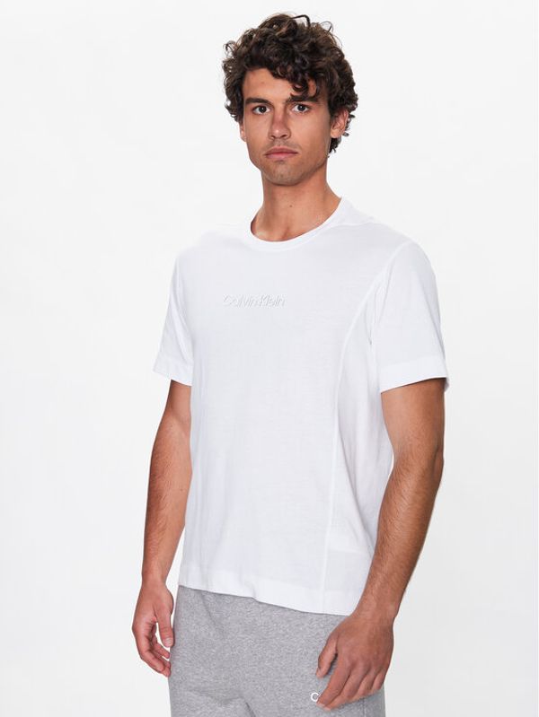Calvin Klein Calvin Klein Тишърт 00GMS3K108 Бял Regular Fit