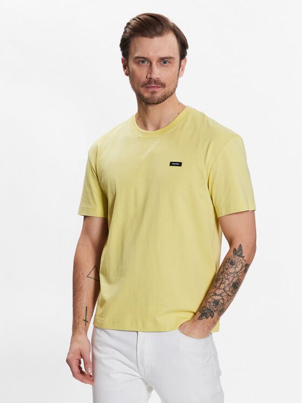 Calvin Klein Calvin Klein Тишърт Cotton Comfort Fit T-Shirt K10K110669 Зелен Comfort Fit
