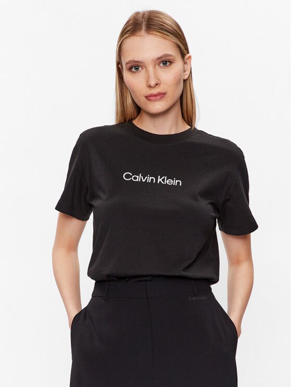 Calvin Klein Calvin Klein Тишърт Hero Logo K20K205448 Черен Regular Fit