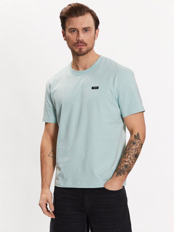 Calvin Klein Calvin Klein Тишърт K10K110669 Син Comfort Fit
