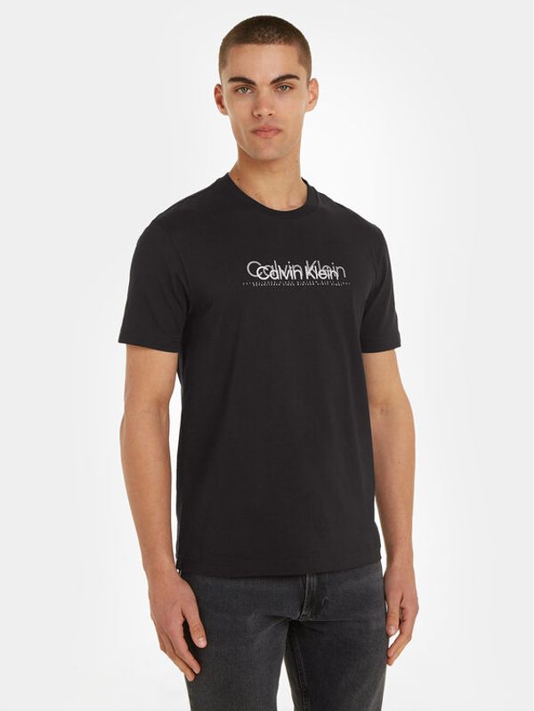 Calvin Klein Calvin Klein Тишърт K10K111838 Черен Regular Fit