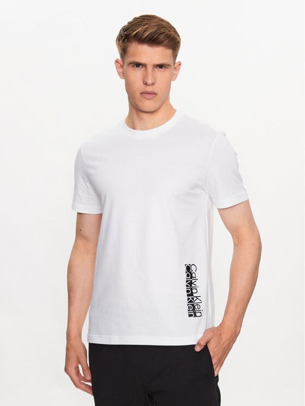 Calvin Klein Calvin Klein Тишърт K10K112205 Бял Regular Fit