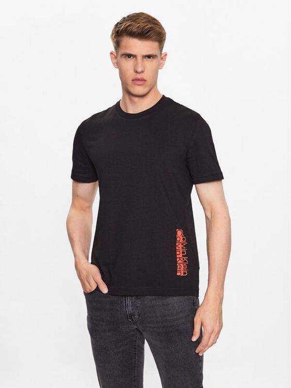 Calvin Klein Calvin Klein Тишърт K10K112205 Черен Regular Fit