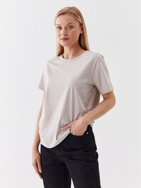 Calvin Klein Calvin Klein Тишърт K20K205410 Бежов Relaxed Fit