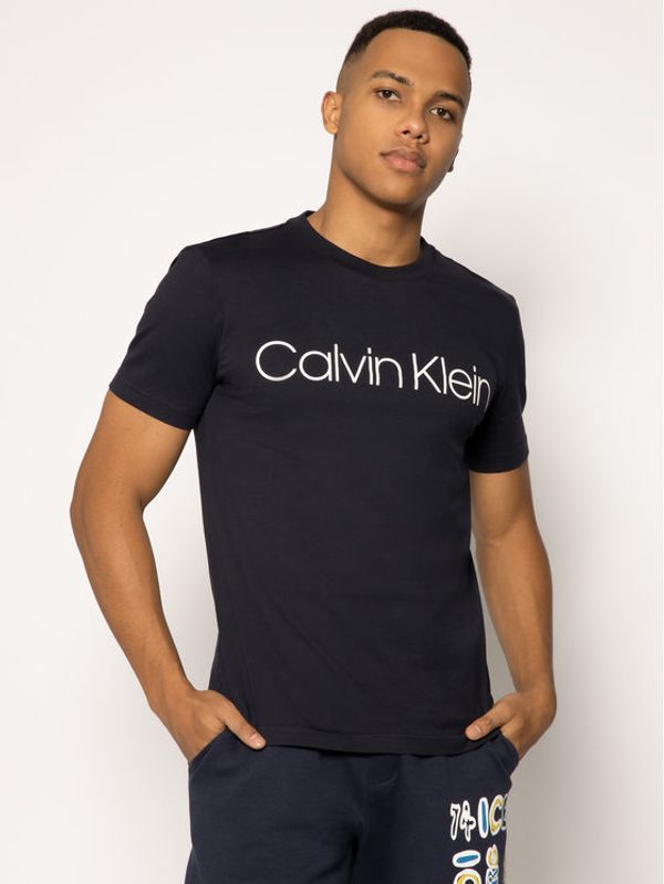 Calvin Klein Calvin Klein Тишърт Logo K10K104063 Тъмносин Regular Fit