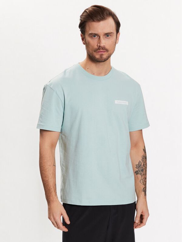 Calvin Klein Calvin Klein Тишърт Matte Back K10K111124 Зелен Relaxed Fit